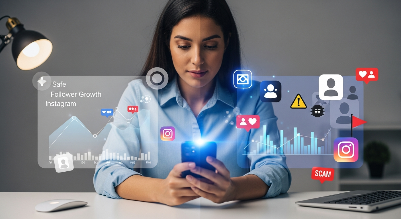 App para ganhar seguidores no Instagram: Os melhores em 2026 (e os riscos reais)