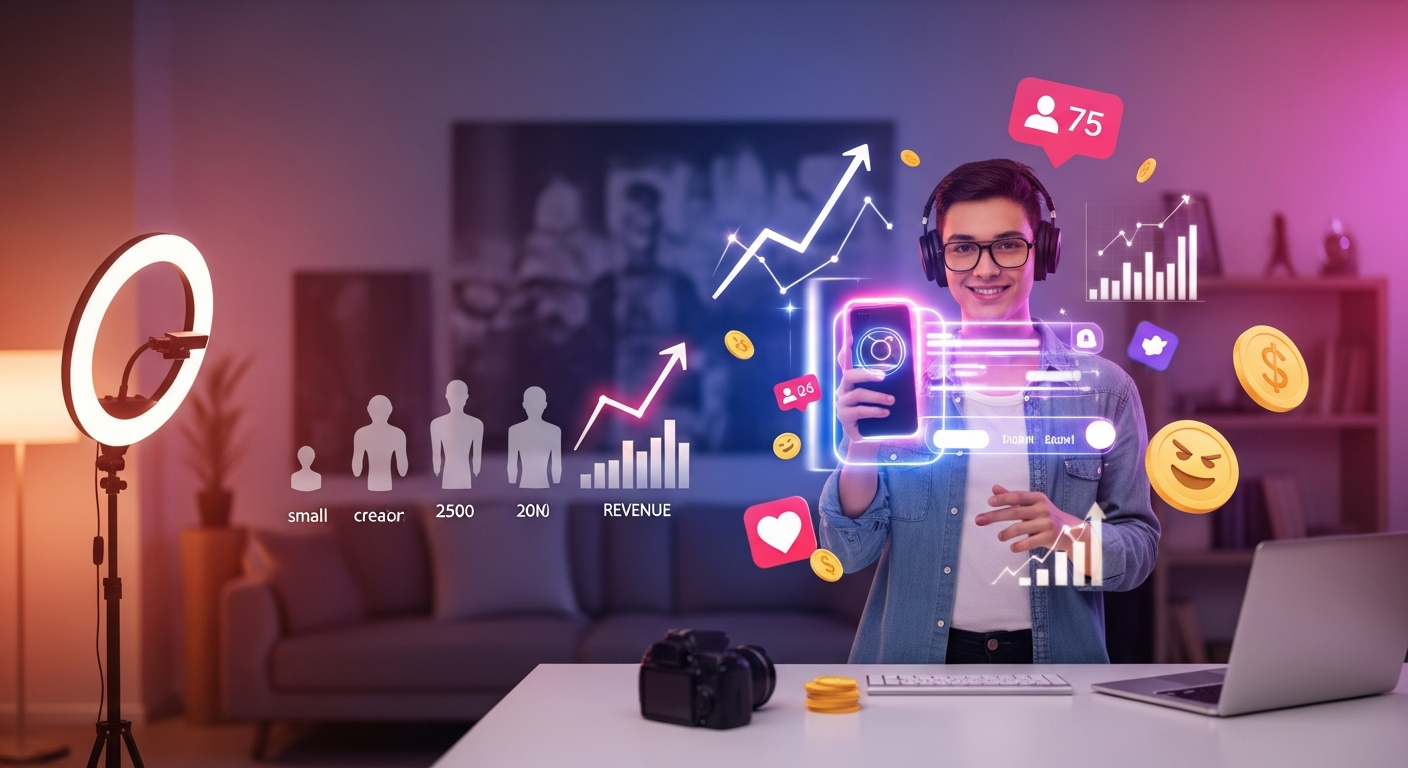 Quantos seguidores para ganhar dinheiro no Instagram? [2026]